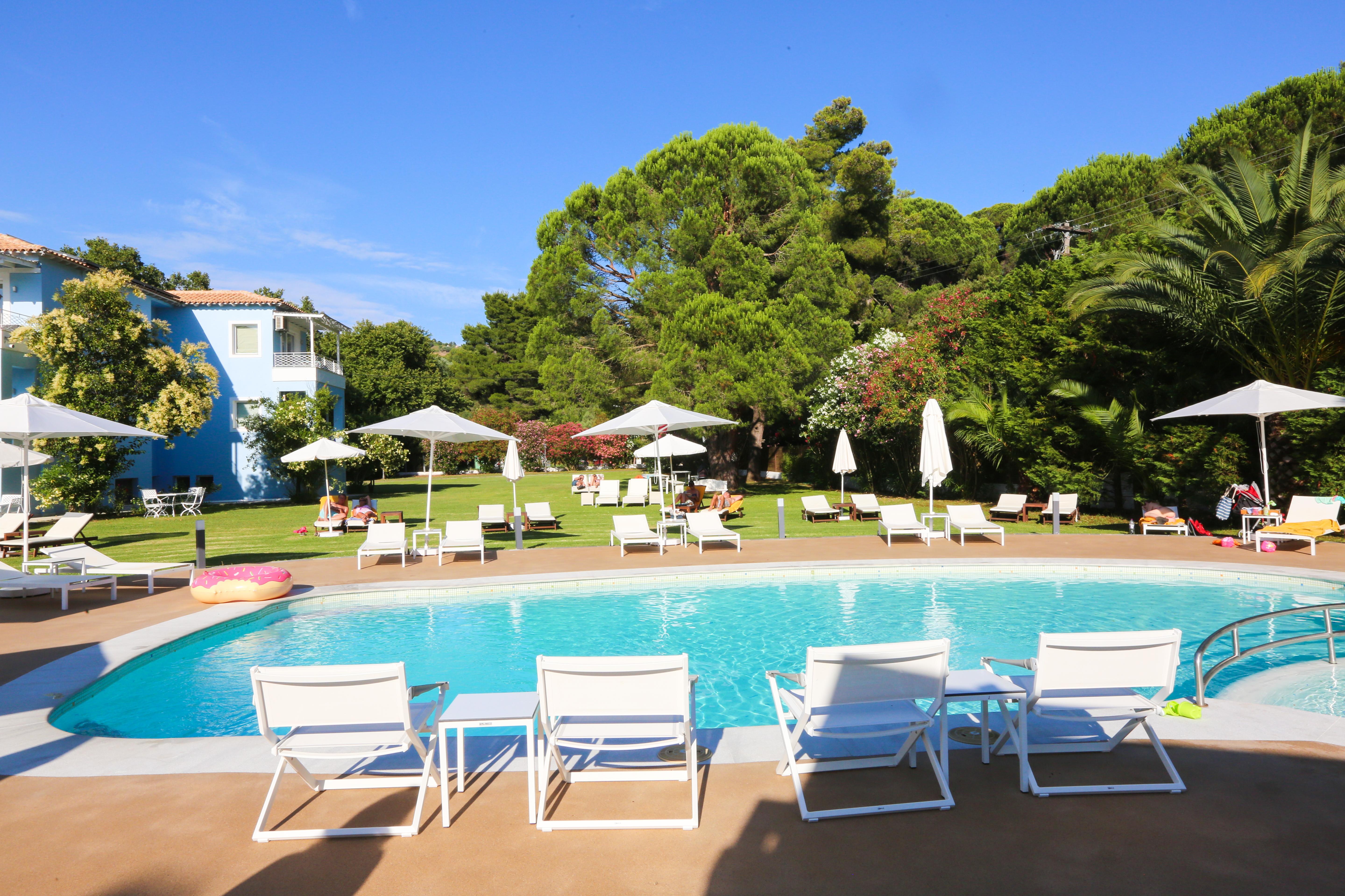 Mandraki Village Boutique Hotel Koukounaries Bagian luar foto